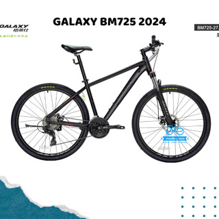 Xe đạp thể thao galaxy bm725 vành 27.5 mẫu mới 2024, mới nguyên kiện 100%. tặng kèm 3 món phụ kiện