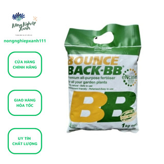 Phân hữu cơ đậm đặc dạng viên Bounce Back gói 1kg, phân hữu cơ BB nhập khẩu từ Úc đậm đặc dạng viên