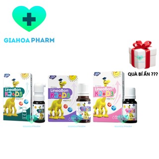 Lineabon K2 D3 bổ sung vitamin D3, K2 tinh khiết, tăng hấp thu calci, trẻ phát triển chiều cao, ngủ ngon