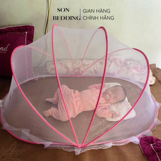 Màn chụp cho bé gấp gọn, mùng chụp cho bé chống muỗi, màn tiện dụng cho bé sơ sinh dùng cho nôi, cũi