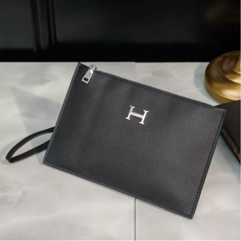 Túi Ví cầm tay nam nữ chữ H phong cách doanh nhân thành đạt