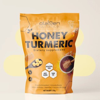Olaben Nutrition - Viên tinh nghệ mật ong sữa ong chúa Honey Turmeric 250gr
