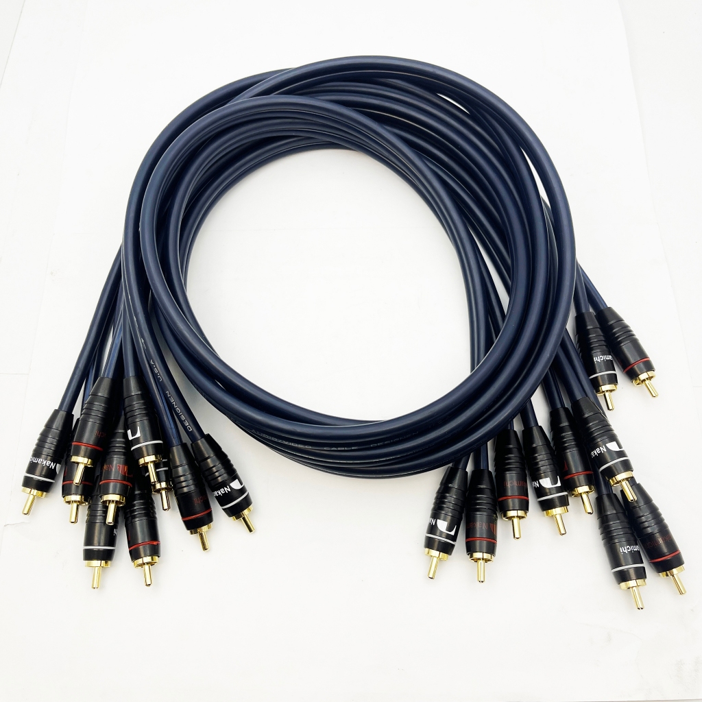 Dây Bông Sen (AV) 4 đầu - Dây Bông Sen - Dây tín hiệu âm thanh AV Liton - 1mét | Audio Cable | RCA C