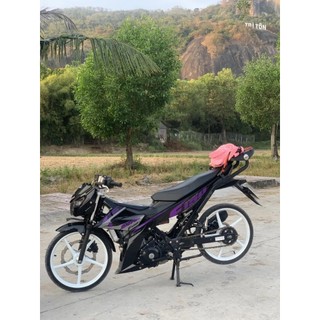 Tem Rời Satria màu đen tím xám