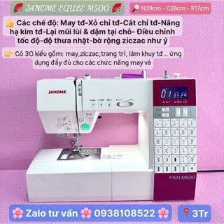 MÁY MAY JANOME ĐA NĂNG NHẬT BẢN