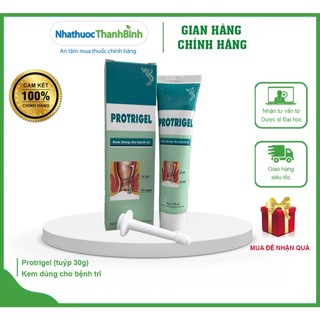 Kem bôi trĩ protrigel 30g - xoa dịu búi trĩ, làm teo trĩ