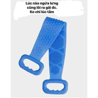Cọ Lưng Silicon 2 Mặt