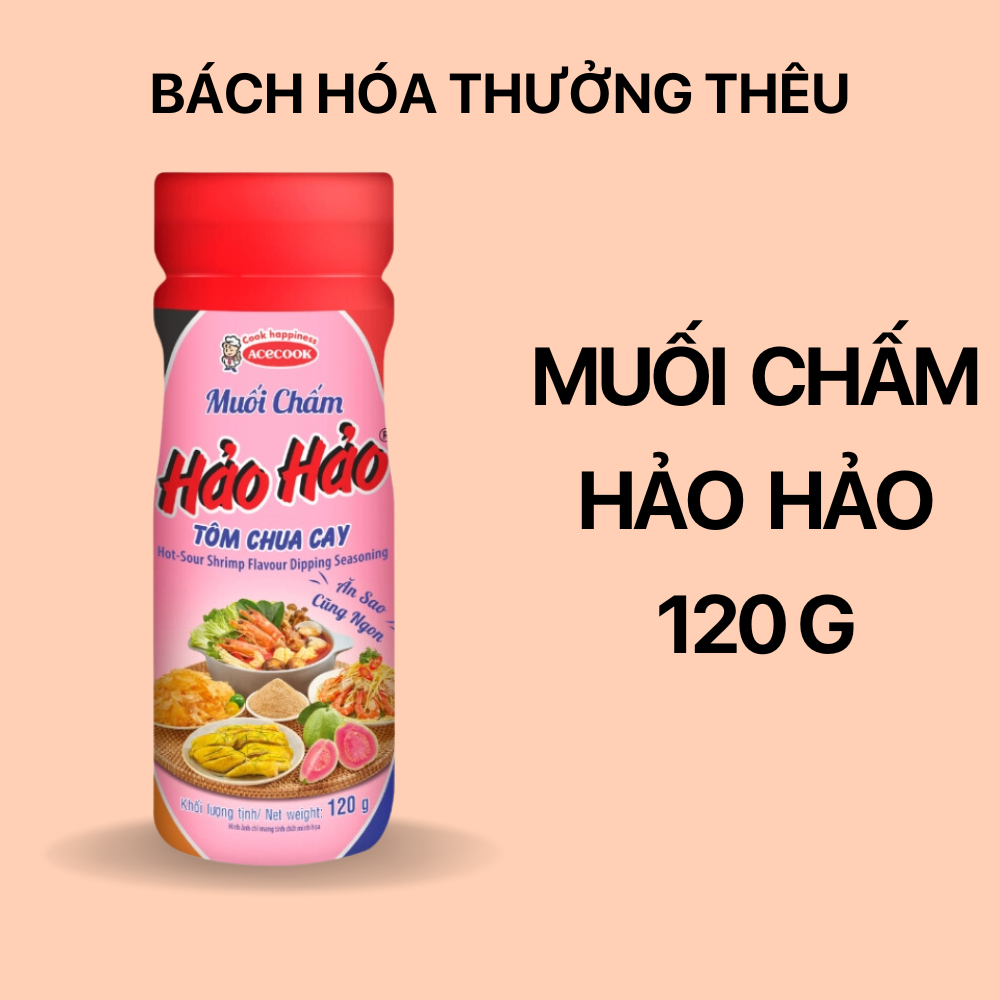 MUỐI CHẤM HẢO HẢO TÔM CHUA CAY hàng có sẵn
