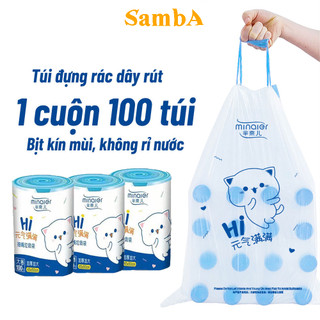 Túi đựng rác tự hủy sinh học an toàn bảo vệ môi trường chống côn trùng - Samba