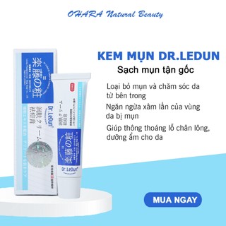 Kem mụn dr.ledun gel giảm mụn chính hãng giảm mụn trứng cá ngừa thâm mờ sẹo da dầu cho da sáng mịn