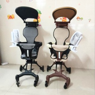   Tặng Quạt Kẹp Xe Đẩy Gấp Gọn,Xe Đi Siêu Thị Du Lịch Cho Bé  Tặng Kèm Đệm Ghế Có Thể Đảo Chiều . Xe Dành Bé Từ 8Tháng 