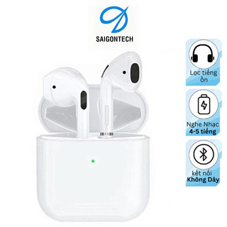 Tai Nghe Bluetooth 5.0 Không Dây Mini Pro4 Tws Tai Nghe Nhét Tai Nhỏ Gọn - tomada hot