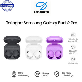 Tai nghe bluetooth Galaxy Buds 2 Pro công nghệ mới 2023,tai nghe không dây chống thấm nước âm thanh tuyệt vời có BH P2T