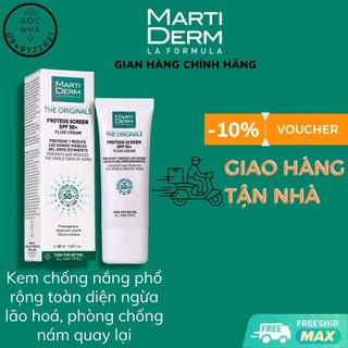 Sỉ- Kem chống nắng MartiDerm the Originals duy trì độ ẩm cải thiện sắc tố da SPF50+ 40ml