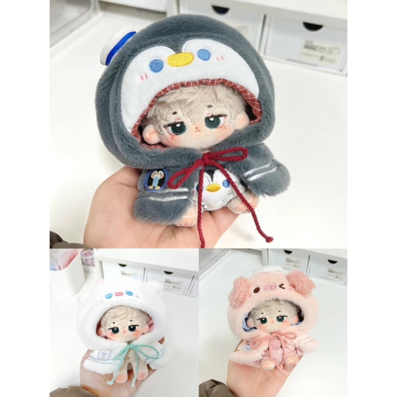 Outfit doll 10cm: set động vật (hàng sẵn(