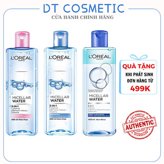 Nước tẩy trang Loreal - L'Oreal Paris 3-in-1 Micellar Water 400ml