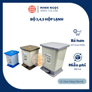 Thùng rác nhựa, thùng đựng rác có nắp Việt Nhật