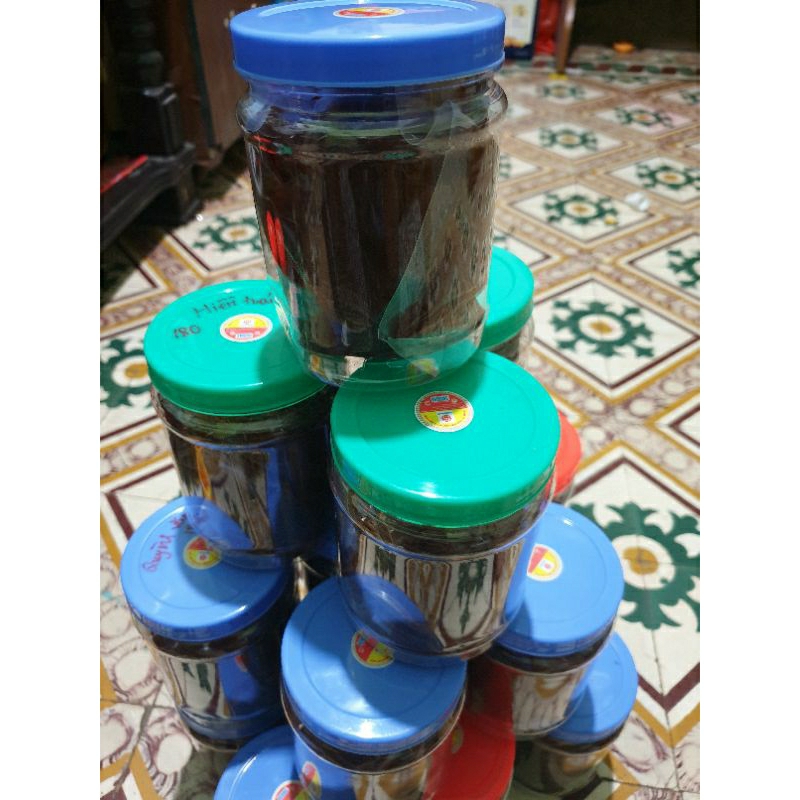Thịt , tôm chưng mắm tép