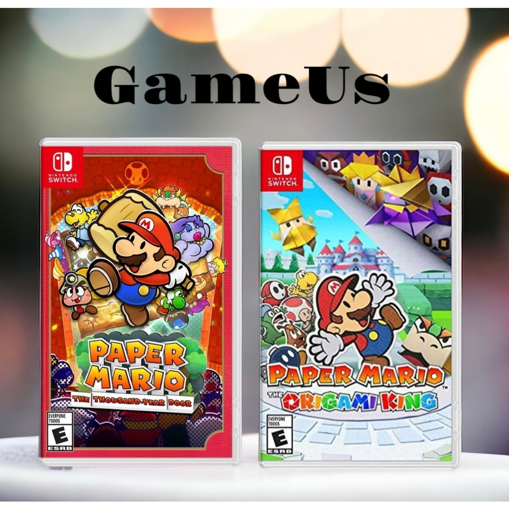 Game Nintendo Switch Paper Mario Hệ Us