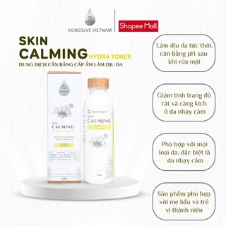  Toner Hoa Cúc làm dịu cân bằng da Chamomile Calming Deep Hydra Toner