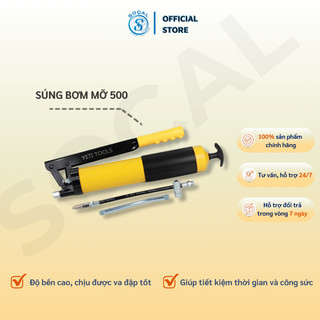 Súng bơm mỡ cao cấp, bơm mỡ tay yeti 500cc