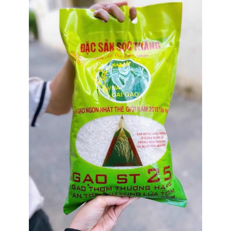 gạo st25 bao 5kg
