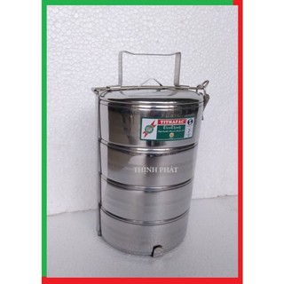 Camen inox 4 ngăn 14 x 4 Titafac
