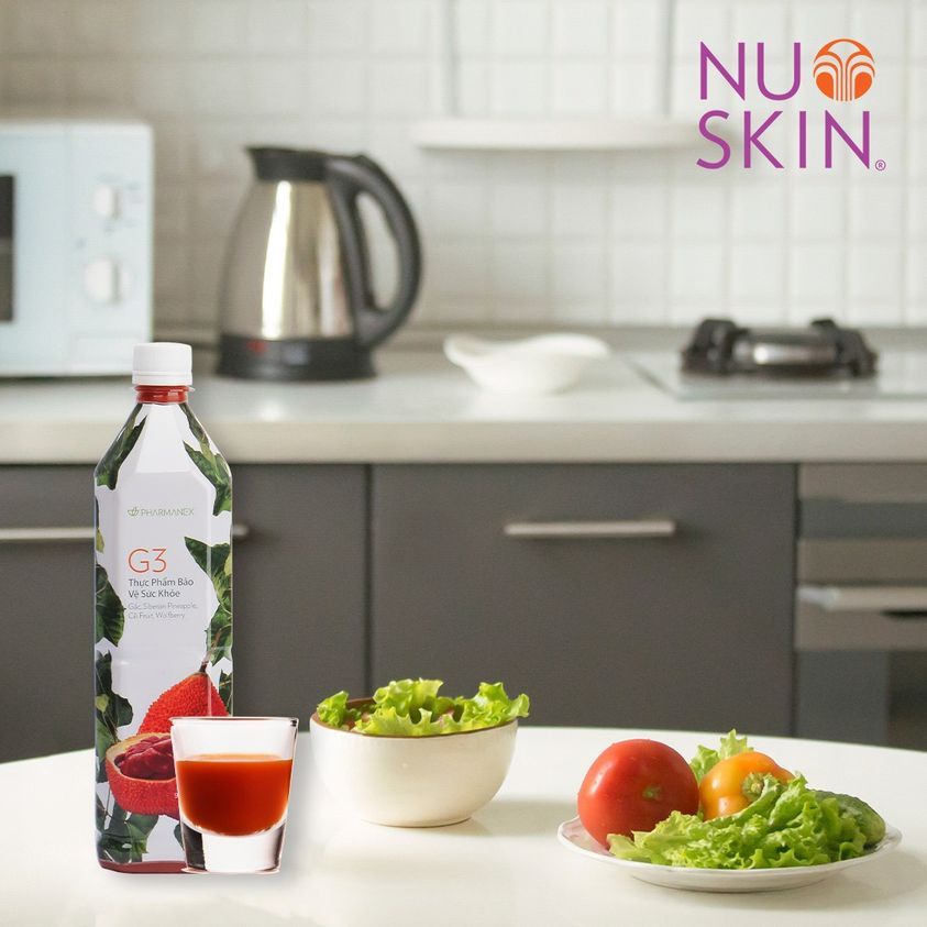 Thực Phẩm Bảo Vệ Sức Khỏe: G3 (1 chai, 900 ml/chai) Nuskin date CTY 11/2024