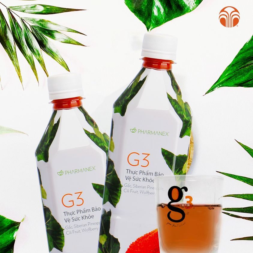 Thực Phẩm Bảo Vệ Sức Khỏe: G3 (1 chai, 900 ml/chai) Nuskin date CTY 11/2024