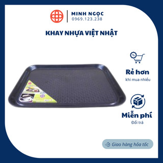 Khay nhựa việt nhật, khay chữ nhật,tròn chống trơn chượt, khay phục vụ nhà hàng,quán ăn, quán cafe