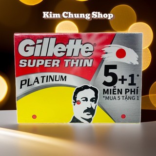 Hộp 100 lưỡi lam Gillette Super Thin Platium