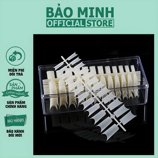 Móng nối trúc - móng tip tre nối móng đắp bột đắp gel form chuẩn - móng tip ống tre