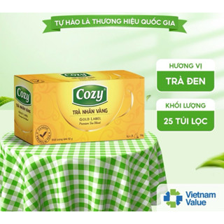 Trà Nhãn Vàng Cozy 25 Tép* 2gr