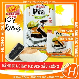 Bánh Pía Chay Mè Đen Sầu Riêng Tân Huê Viên - Đặc Sản Sóc Trăng