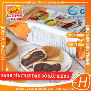 Bánh Pía Chay Đậu Đỏ Sầu Riêng Tân Huê Viên - Đặc Sản Sóc Trăng