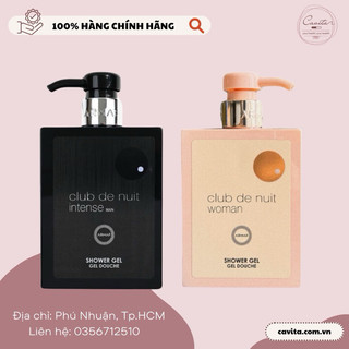 Sữa tắm hương nước hoa Club de nuit