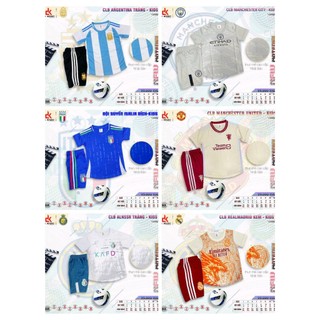 ÁO BÓNG ĐÁ TRẺ EM - Bộ bóng đá trẻ em các clb đồ đá banh trẻ em câu lạc bộ - THỜI TRANG HÈ CHO CÁC BÉ