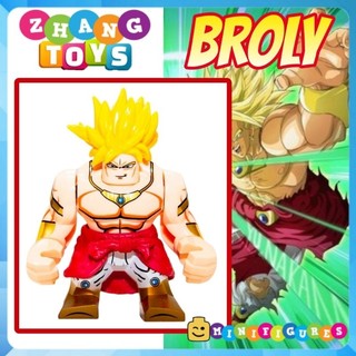Đồ chơi Xếp hình Dragon Ball Broly – Second Coming Super Saiyan huyền thoại Bigfigures Minifigures Kopf Kf6073 kf749