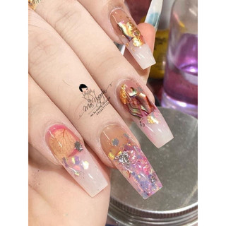 Set Nhũ Vảy Cá Làm Nail ( Set 8 hũ )