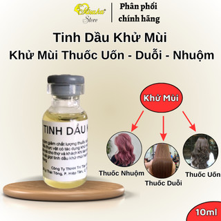 Tinh dầu khử mùi khử mùi thuốc uốn - duỗi - nhuộm , 10ml .