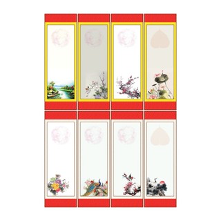 Sét 10 tờ giấy viết thư pháp đủ mẫu đủ kích thước giá bán là 10 tờ