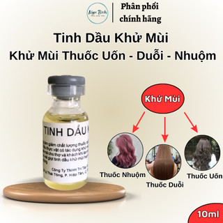 Tinh dầu khử mùi khử mùi thuốc uốn - duỗi - nhuộm , 10ml .