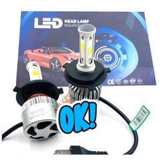 Đèn Pha Led C6 3 Tim Chân H4 Bảo Hành 6 Tháng < giá 1 Đèn>