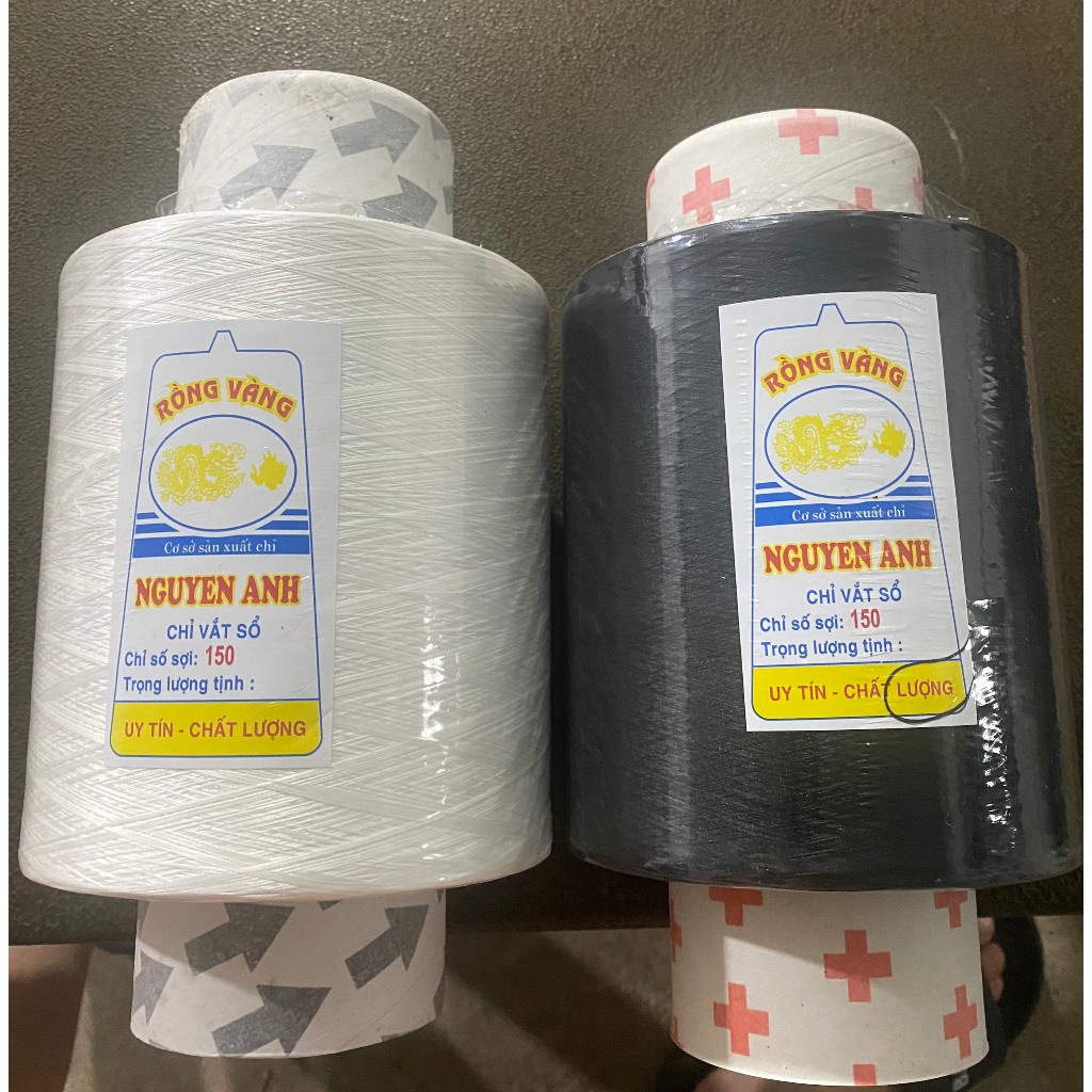 Tơ vắt sổ nguyen anh 150 cuộn 1kg