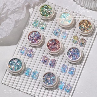 Nhũ Vảy Cá , Nhũ Rắc Vảy Cá ( Set 8 Hũ )