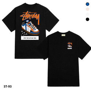 Áo Thun STUSSY MÃ 91-99 , 100% Cotton Dày Dặn, Size MLXL, Form Suông Rộng