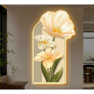 Decor đèn Led Hoa Đứng treo phòng ngủ/ phòng khách/ phòng bếp/ quà tặng tân gia