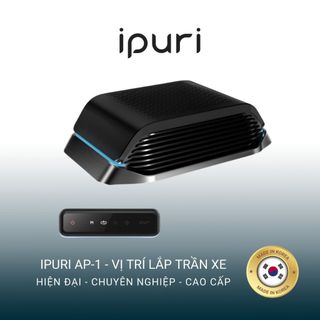 Máy lọc không khí ô tô cao cấp Ipuri i1 - Công nghệ lọc 5 lớp