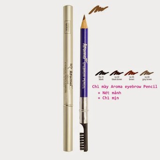 Chì Vẽ Mày AROMA Eyebrow Pencil