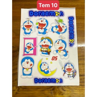 Tem decal dán trang trí xe , máy tính 1 tấm to